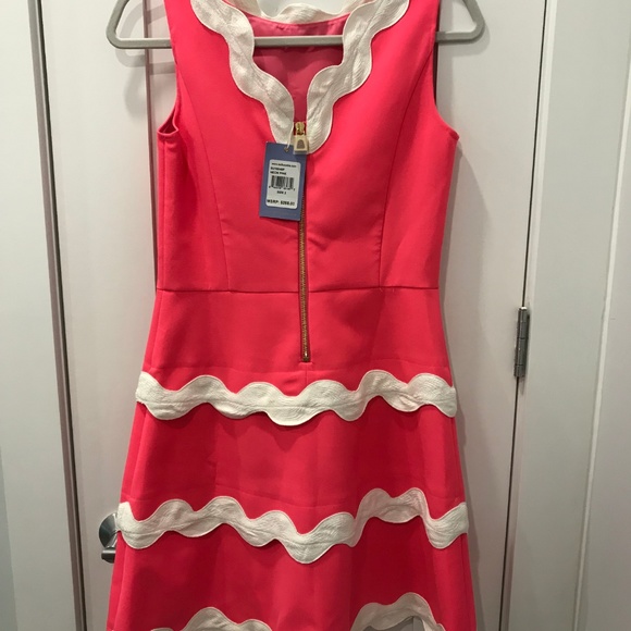NWT Sail to Sable Pink Ric Rac Dress - Picture 2 of 4